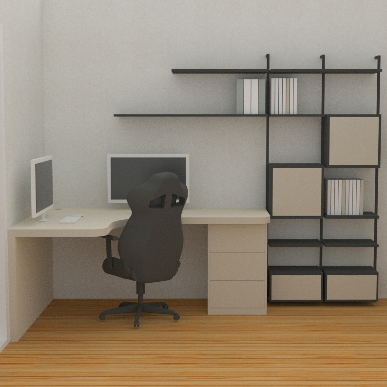 Ufficio: render
